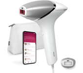 Philips Lumea Prestige BRI940 (caja abierta) – Depiladora IPL Serie 8000 | Eliminación de vello definitiva en casa | Con sensor SmartSkin y cabezales corporal/facial | Uso con o sin cable