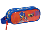 Safta Estuche Sonic Prime Double Multicolor