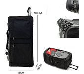 MIRAMAX Bolso con Ruedas Oxford para Estudiantes Maleta Ultraligera de Gran Capacidad Equipaje Rodante 32/40 Pulgadas Maleta de Viaje Caja de Moda