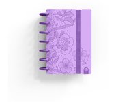 CUADERNO A5 CARCHIVO INGENIOX LDT EDIT – CUADRÍCULA 5x5 – HOJAS EXTRAÍBLES – FORMATO MEDIO MALVA