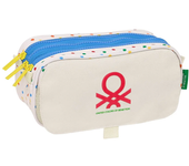 Maletas y bolsas Estuches Safta Estuche Triple Beige
