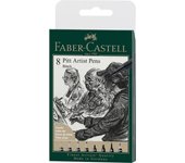 Rotuladores Faber Castell para Perfilar - Pack 8 Unidades