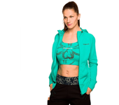 Ropa mujer Tops y sujetadores deportivos Trangoworld Top Deportivo Noosa Verde