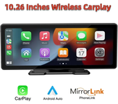 Universal 10,26 "Pantalla de Radio de Coche Multimedia WIFI Inalámbrico Reproductor de Vídeo Carplay Pantalla para Apple O Android