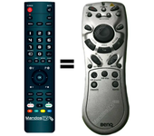 Mandos.tv DX650 para BENQ mando a distancia programado