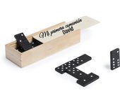 Juego de dominó clásico de 28 piezas fabricado en madera