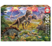 Educa Puzzle Encuentro de Dinosaurios 500 Piezas 15969