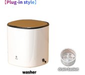 Portable Mini Washing Machine Household Ultrasonic Ozone Cleaning Machine