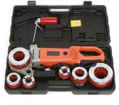 Electric Pipe Threader Pipe Threading Machine 1800W 6 Dies 1/2-2" Portable Tools