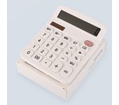 Calculadora Científica Solar para ordenador de oficina, calculadora bonita de escritorio con pantalla grande, 1 piezas