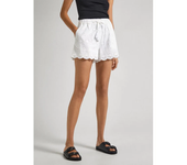 Pepe Jeans Pantalones Cortos Maria Blanco