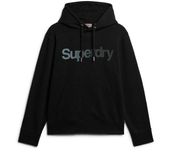 Superdry Sudadera Con Capucha Core Logo Fade Loose