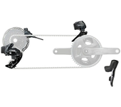 Sram Grupo Force E-tap Axs 2x D1 Hrd Fm