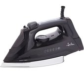 Plancha Cerámica 3000W Jata L622C Negra. Plancha de vapor por cerámica, máxima rapidez y eficacia en tu planchado Potencia 3.000 W Suela cerámica Autolimpieza Antigoteo Antical permanente