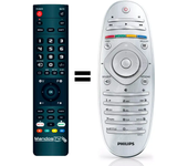 Mandos.tv 42PFL7676H/12 para PHILIPS mando a distancia programado