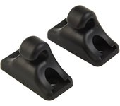 Sun Visor Sunvisor Bracket Clips For Porsche 924 944 968 94473143900 SET OF 2 Black Plastic Car Visor Bracket Clamp
