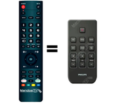 Mandos.tv HTS3111/12 para PHILIPS mando a distancia programado