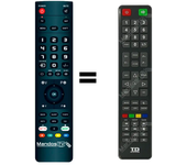 Mandos.tv K24DLT7F para TD-SYSTEMS mando a distancia programado