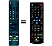 Mandos.tv SY3104-DVBT para SYTECH mando a distancia programado
