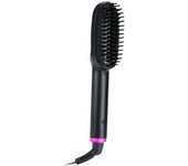 Tenacilla de pelo de 25 mm, Rizador de Pelo 5-10 ajustes de temperatura, moldeador de pelo, cable profesional giratorio, recubrimiento con punta fría de agarre