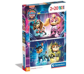 Puzzle Patrulla Canina la película 2 puzzles de 20 piezas 24805 CLEMENTONI