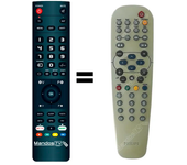 Mandos.tv 14PT6107E/00 para PHILIPS mando a distancia programado