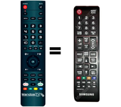 Mando a distancia programado para TV modelo UE32M5075 de SAMSUNG