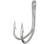 Asari Anzuelo Doble Tuna Sharp Plateado