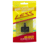Less Pastillas De Freno De Disco Orgánicas Balanced Shimano Deore/trp Hy-rd/tektro Auriga Dorado