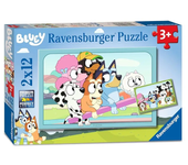 Bluey Puzzles Infantiles 2x12 Piezas 5693 4 RAVENSBURGER