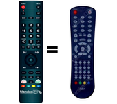 Mandos.tv MW145 para AIRIS mando a distancia programado