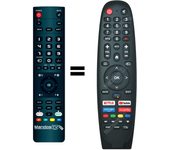 Mandos.tv 55E635SUS para TESLA mando a distancia programado