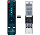 Mandos.tv CT-90430 para TOSHIBA mando a distancia programado