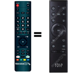 Mandos.tv RS201 para ROSE mando a distancia programado