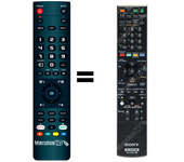 Mandos.tv RM-ADP022 para SONY mando a distancia programado