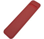 Pen Pouch for Ballpoint & Fountain Pens Soft PU Leather Pencil Case Conveniently Carrying and Safeguarding Travel Supplies