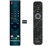 Mandos.tv HTS7520/12 para PHILIPS mando a distancia programado