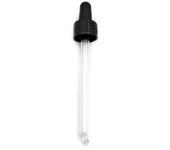 Camassia Pipeta cuentagotas negra para botella vidrio ámbar 50 ml | Envases | para botella vidrio ámbar de 50ml