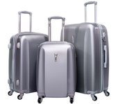 Maletas de Viaje  Rígidas ABS,Maleta Trolley Cabina Ligero Duradero con 4 Ruedas Dobles Giratorias y Cierre TSA (S M L )