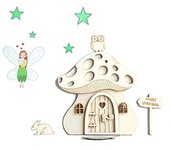 Qué Kawaii® Seta mágica Puerta Hada de los Dientes para Pintar y Personalizar