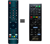 Mandos.tv BDP-S185 para SONY mando a distancia programado