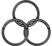 1PC/3PCS Stainless Steel Universal Magnetic Metal Plate Ring For Magsafe Wireless Charger Iron Sheet Sticker Car Phone Holder