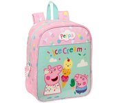 Safta Mochila Mini 27 Cm Peppa Pig Ice Cream
