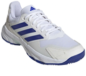 Zapatillas de Pádel Adidas Courtjam Control 3M Blancas/Azul Oscuro