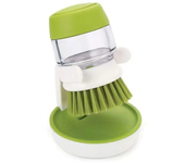 Cepillo para lavar platos con dispensador de jabón, dispensador de jabón para el hogar, cepillo para lavar platos de cocina con soporte