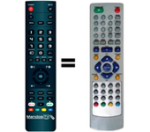 Mandos.tv XDIV575-DVBT para WOXTER mando a distancia programado
