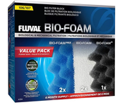 Fluval Bloqueo De Filtro De 6 Meses Bio Foam 107