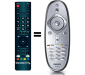 Mandos.tv 58PFL9955H/12 para PHILIPS mando a distancia programado