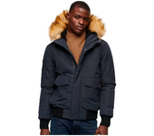 Ropa hombre Chaquetas Superdry Chaqueta Puffer Everest Azul