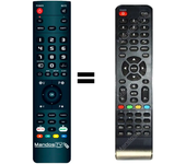 Mandos.tv L24N59T-B para INFINITON mando a distancia programado